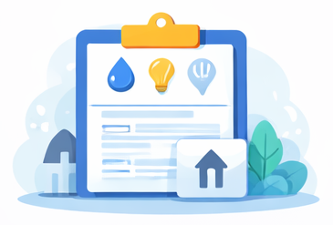 rental utilities addundum template